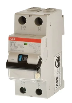 ABB FI- LS-Schutzschalter B16 16 A, 0,03 A