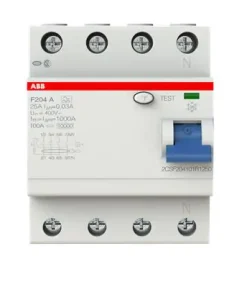 ABB FI-Schutzschalter Pro M compact F204-A25 25 A, 4-polig, 0,03 A