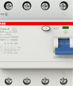 ABB FI-Schutzschalter Pro M compact F204 A-40 40 A, 4-polig, 0,03 A