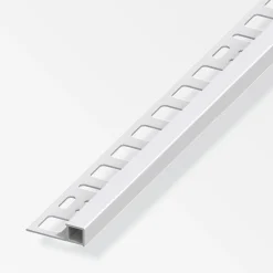 alfer Quadratprofil Aluminium eloxiert silber