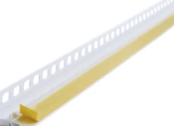 baukom Anputzleiste PVC 2,6 m lang, 9 mm Putzdicke