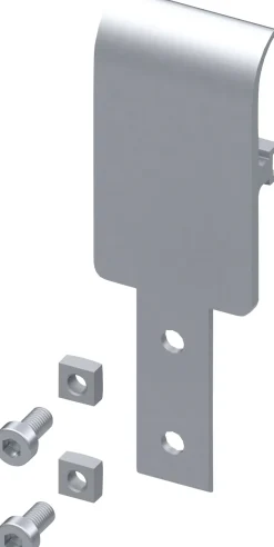 coaxis®-Abhängungsplatte 35.5 mm 35.5 x 105 mm Aluminium roh blank