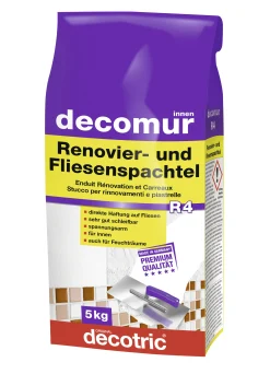 Decotric Decomur Renovier- und Fliesenspachtel R4 5 kg