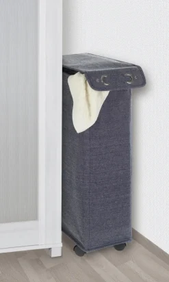 Wenko Wäschesammler Corno Prime 43 l, blau