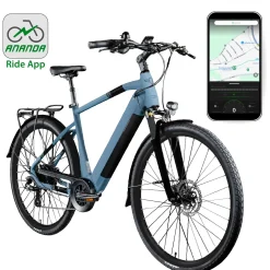 Zündapp E-Bike Z810 Trekking 28 Zoll 8-Gang 550 Wh brillantblau